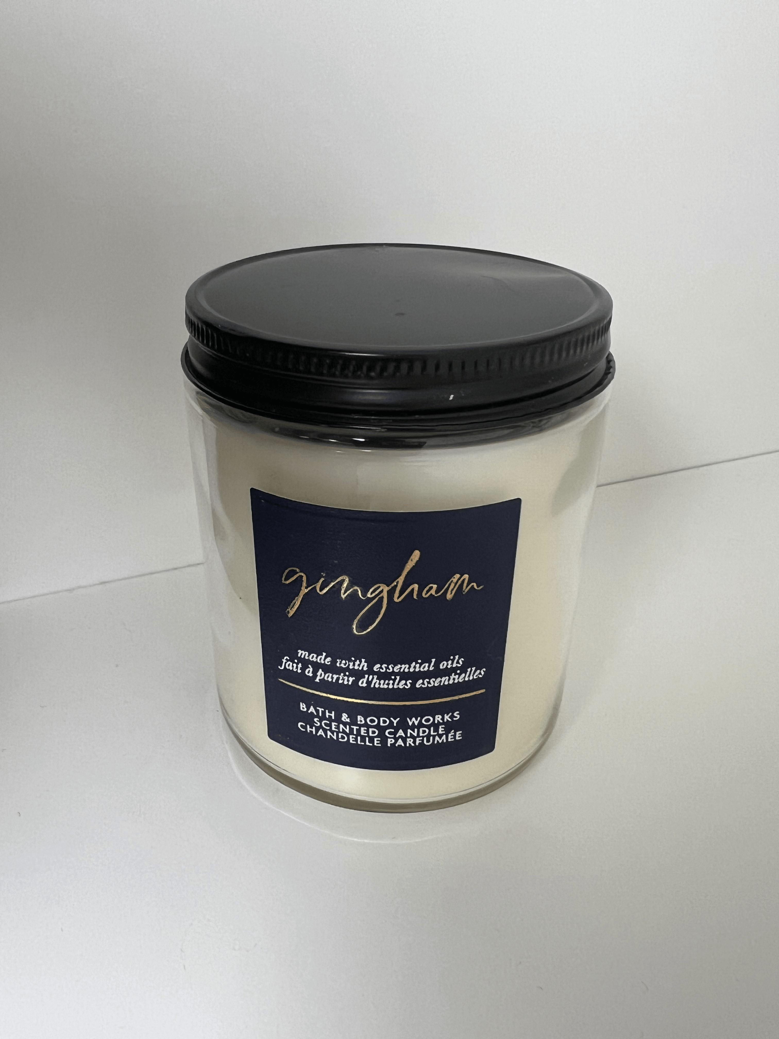 candle view looking down