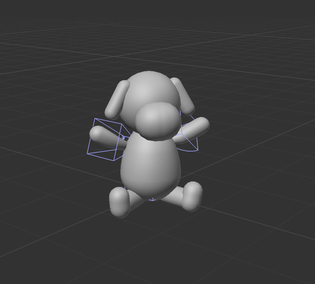 kaws figure front view from above