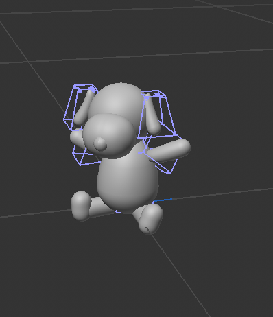 Top-right angled view emphasizing ear tapering and nose protrusion.